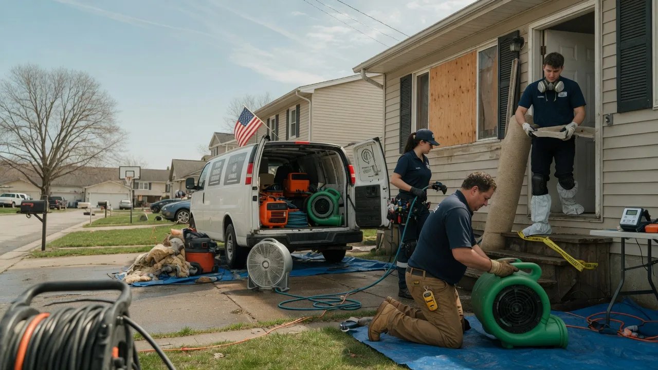 Water Damage Restoration in Faribault, MN near me
